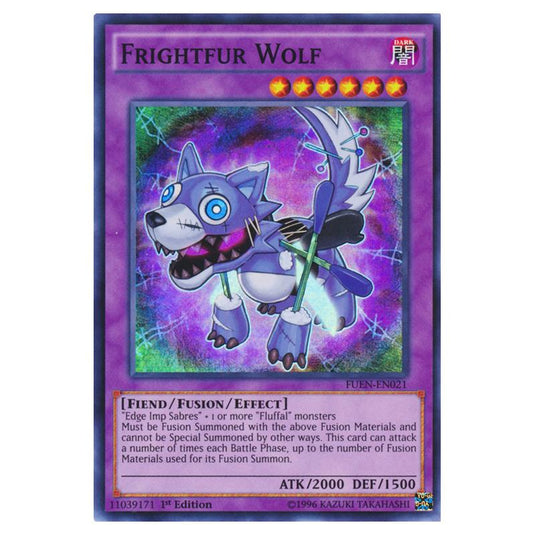 Yu-Gi-Oh! - Fusion Enforcers - Frightfur Wolf (Super Rare) FUEN-EN021