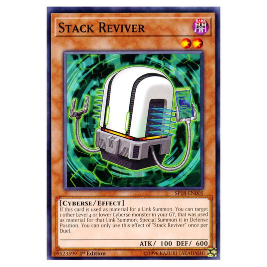 Yu-Gi-Oh! - Star Pack VRAINS - Stack Reviver (Common) SP18-EN005