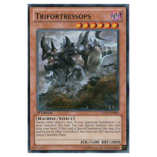 Yu-Gi-Oh! - Lord of the Tachyon Galaxy - Trifortressops (Rare) LTGY-EN084