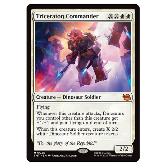 Magic The Gathering - Teenage Mutant Ninja Turtles - Triceraton Commander - 0025