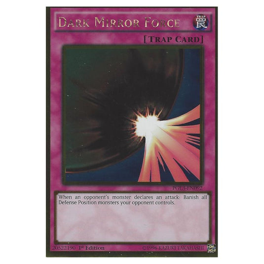 Yu-Gi-Oh! - Premium Gold - Infinite Gold - Dark Mirror Force (Gold Rare) PGL3-EN092