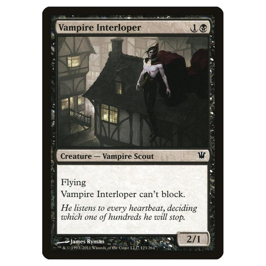 Magic the Gathering - Innistrad - Vampire Interloper - 123/264