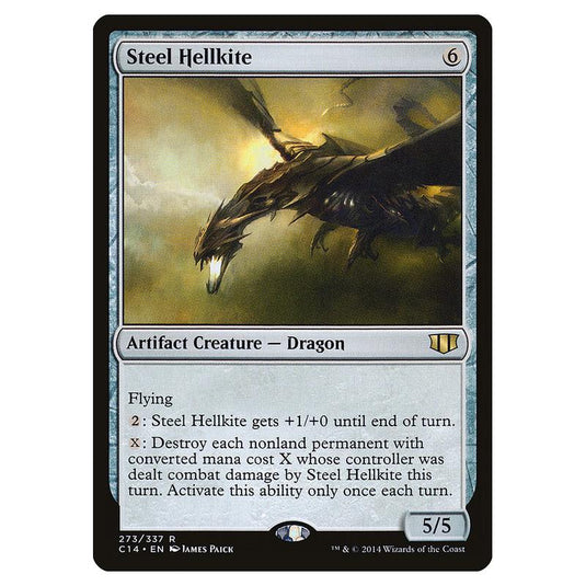 Magic The Gathering - Commander 2014 - Steel Hellkite - 273