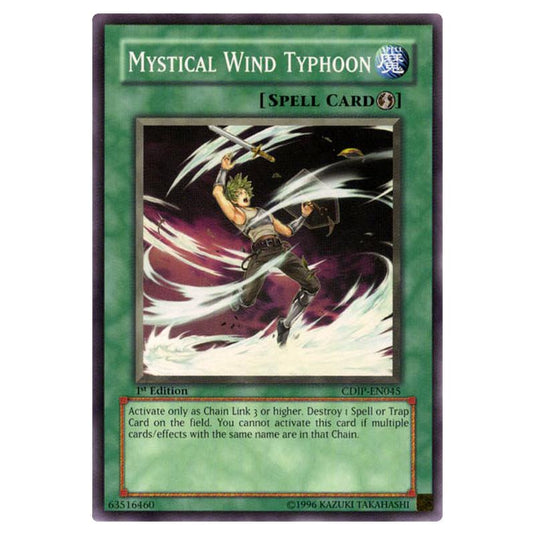 Yu-Gi-Oh! - Cyberdark Impact - Mystical Wind Typhoon (Common) CDIP-EN045