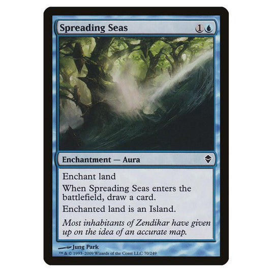 Magic The Gathering - Zendikar - Spreading Seas - 70/249