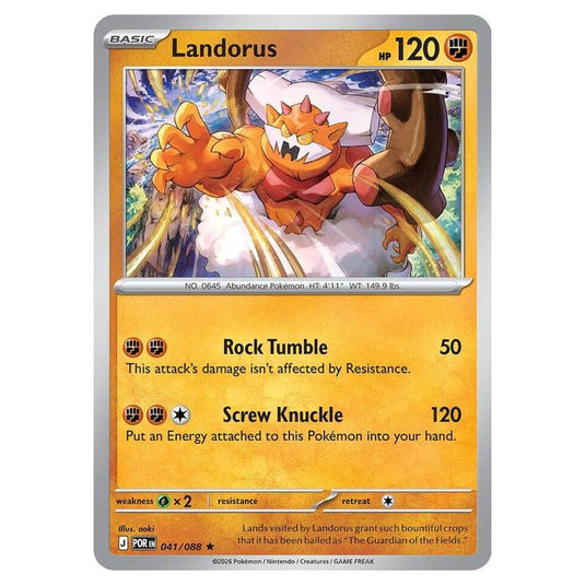 Pokemon - Mega Evolution - Perfect Order - Landorus - 041/088