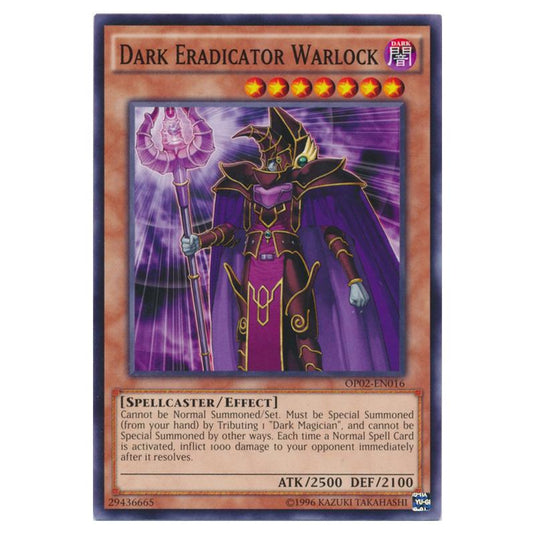 Yu-Gi-Oh! - OTS Tournament Pack 2 - Dark Eradicator Warlock (Common) OP02-EN016