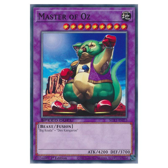 Yu-Gi-Oh! - Speed Duel GX - Duel Academy Box - Master of Oz (Common) SGX1-ENI13