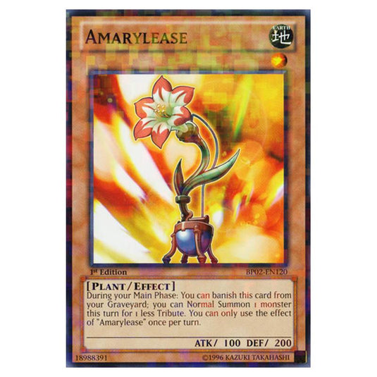 Yu-Gi-Oh! - Battle Pack 2 - War of the Giants - Amarylease (Mosaic Rare) BP02-EN120