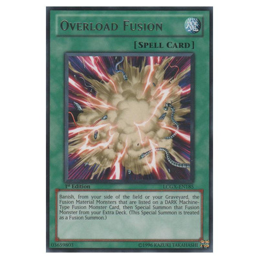 Yu-Gi-Oh! - Legendary Collection 2 - The Duel Academy Years Mega Pack - Overload Fusion (Rare) LCGX-EN185