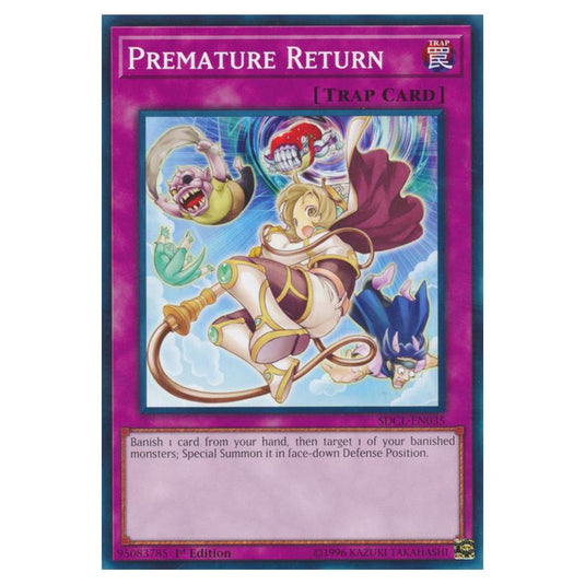 Yu-Gi-Oh! - Structure Deck - Cyberse Link - Premature Return (Common) SDCL-EN035