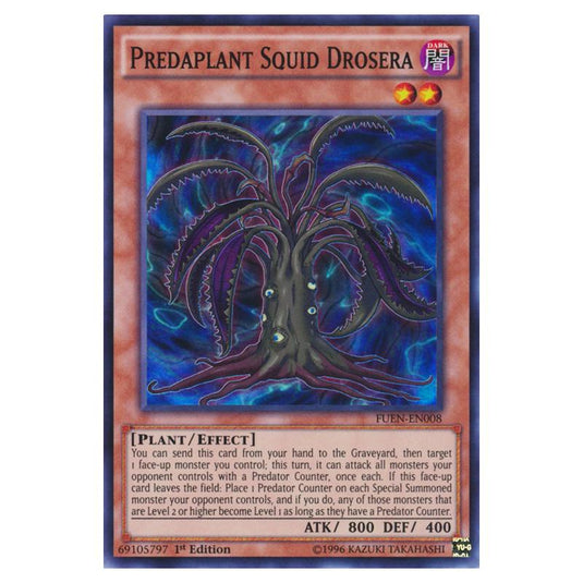 Yu-Gi-Oh! - Fusion Enforcers - Predaplant Squid Drosera (Super Rare) FUEN-EN008