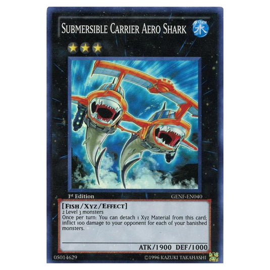 Yu-Gi-Oh! - Generation Force - Submersible Carrier Aero Shark (Super Rare) GENF-EN040