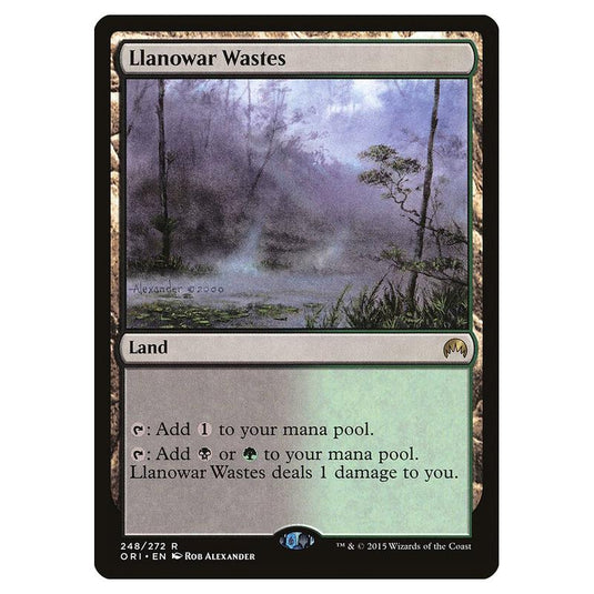 Magic The Gathering - Magic Origins - Llanowar Wastes - 248/272