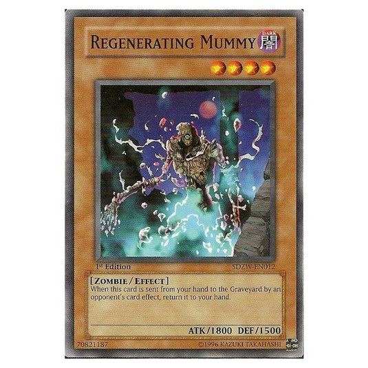 Yu-Gi-Oh! - Zombie World Structure Deck - Regenerating Mummy (Common) SDZW-EN012