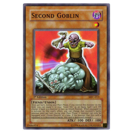 Yu-Gi-Oh! - Magician\'s Force - Second Goblin (Common) MFC-013