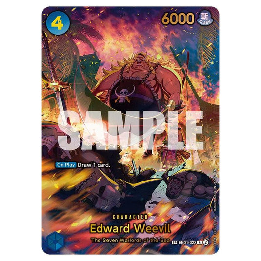 One Piece - OP14 - The Azure Sea's Seven - Edward Weevil - EB01-023a