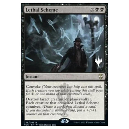 Magic The Gathering - Commander: Streets of New Capenna Promos - Lethal Scheme - 036/281