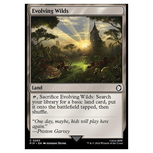 Magic The Gathering - Universes Beyond - Fallout - Evolving Wilds - 0263