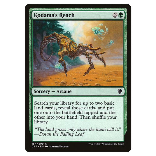 Magic The Gathering - Commander 2017 - Kodama's Reach - 154/309