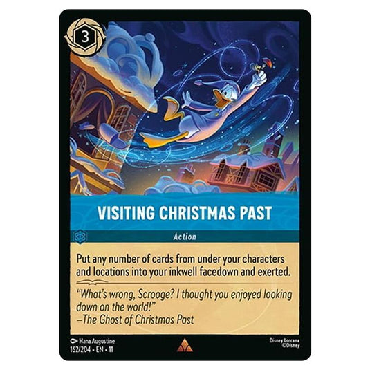 Lorcana - Winterspell - Visiting Christmas Past (Rare) - 162/204