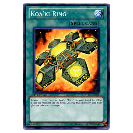 Yu-Gi-Oh! - Starstrike Blast - Koa'ki Ring (Common) - STBL-EN056