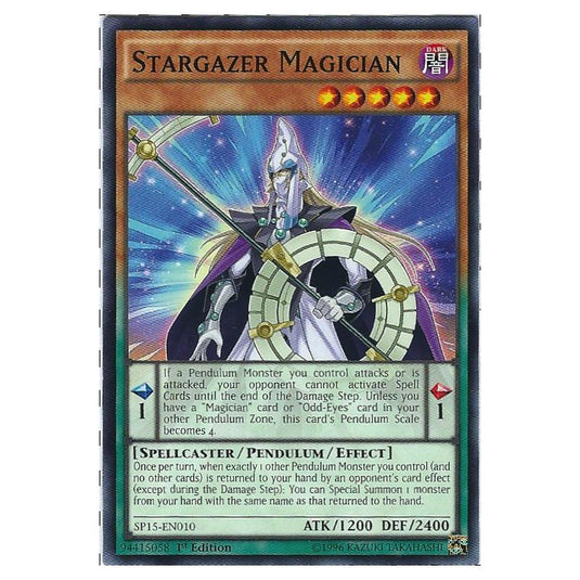 Yu-Gi-Oh! - Star Pack ARC-V - Stargazer Magician (Common) SP15-EN010