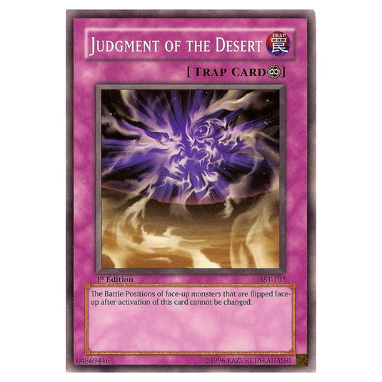 Yu-Gi-Oh! - Ancient Sanctuary - Judgment of the Desert (Common) AST-103