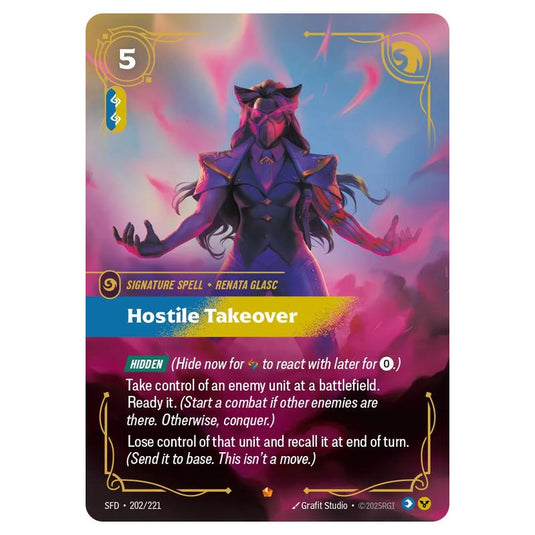 Riftbound: League of Legends TCG - Spiritforged - Hostile Takeover - 202/221