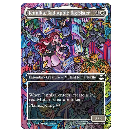 Magic The Gathering - Teenage Mutant Ninja Turtles - Jennika, Bad Apple Big Sister - 0203