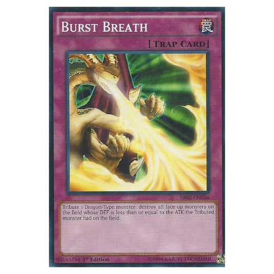 Yu-Gi-Oh! - Rise of the True Dragons Structure Deck - Burst Breath (Common) SR02-EN036
