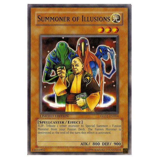 Yu-Gi-Oh! - Gold Series - Summoner of Illusions (Common) GLD1-EN004