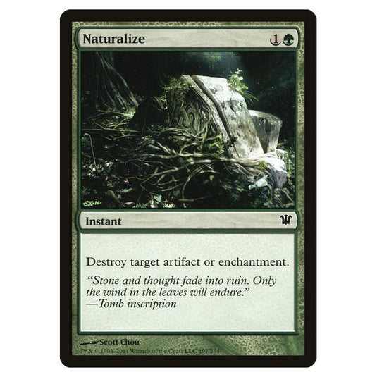 Magic the Gathering - Innistrad - Naturalize - 197/264