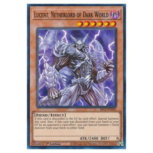 Yu-Gi-Oh! - Structure Deck - Dark World - Lucent, Netherlord of Dark World (Common) SR13-EN005