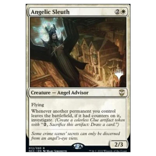 Magic The Gathering - Commander: Streets of New Capenna Promos - Angelic Sleuth - 012/281
