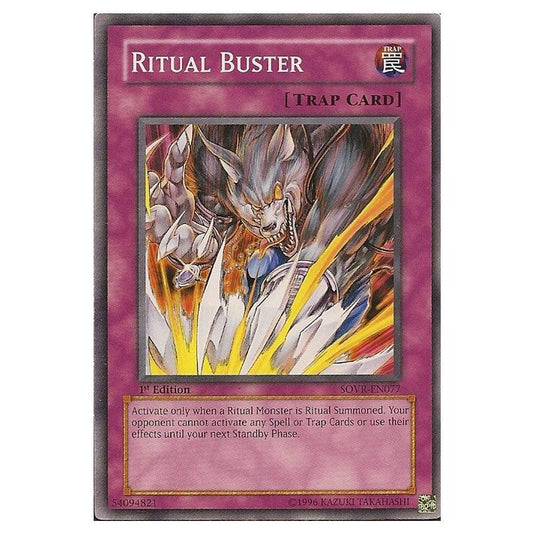 Yu-Gi-Oh! - Stardust Overdrive - Ritual Buster (Common) SOVR-EN077