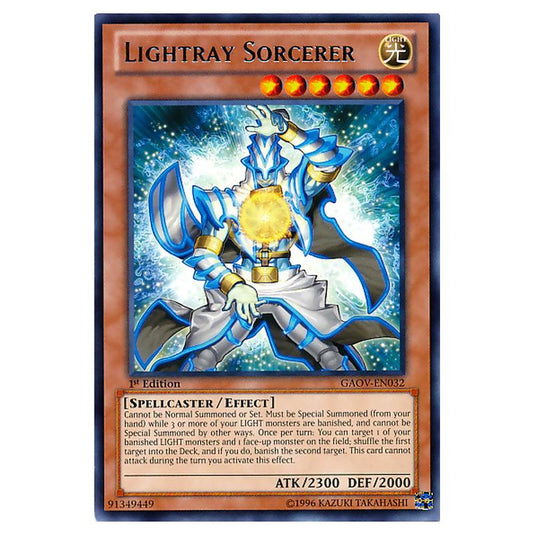 Yu-Gi-Oh! - Galactic Overlord - Lightray Sorcerer (Rare) GAOV-EN032