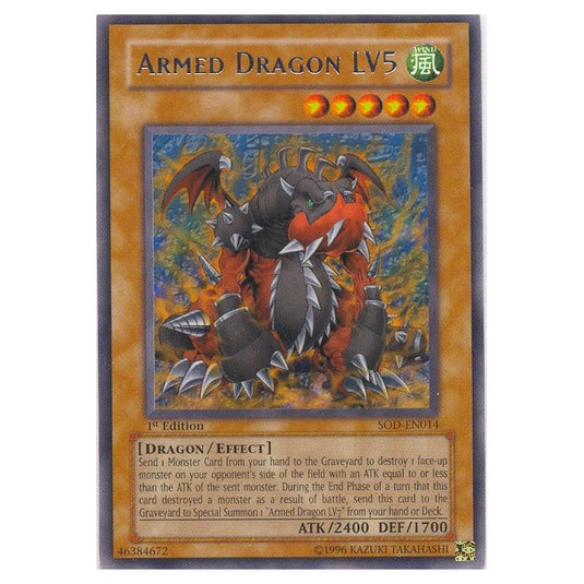 Yu-Gi-Oh! - Soul of the Duelist - Armed Dragon LV5 (Rare) SOD-EN014