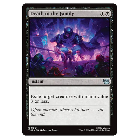 Magic The Gathering - Teenage Mutant Ninja Turtles - Death in the Family - 0061