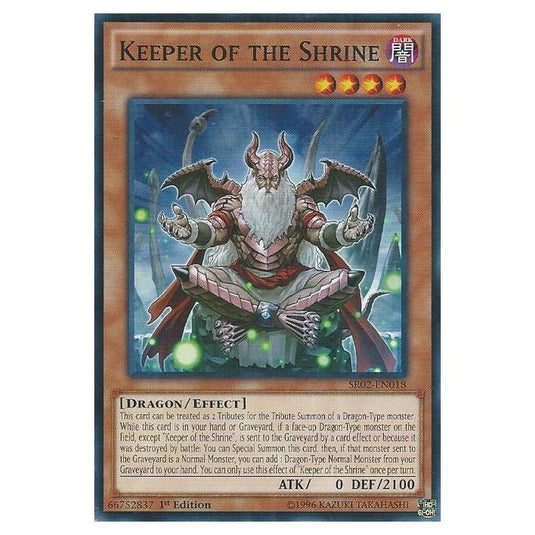 Yu-Gi-Oh! - Rise of the True Dragons Structure Deck - Keeper of the Shrine (Common) SR02-EN018