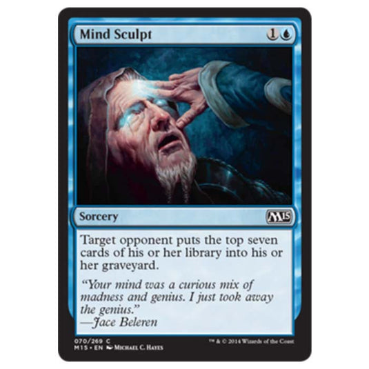 Magic the Gathering - M15 Core Set - Mind Sculpt - 70/269