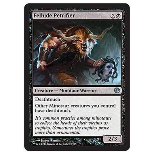 Magic the Gathering - Journey into Nyx - Felhide Petrifier - 70/165