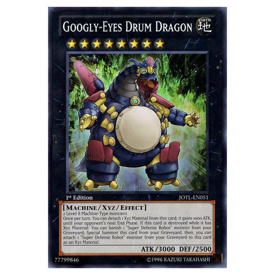 Yu-Gi-Oh! - Judgment of the Light - Googly-Eyes Drum Dragon (Common) JOTL-EN051