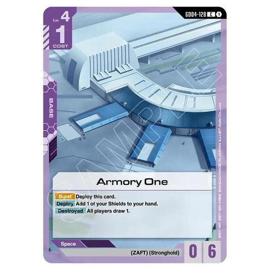 Gundam Card Game - GD-04: Phantom Aria - Armory One (C) - GD04-128