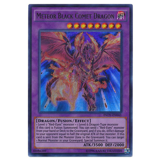 Yu-Gi-Oh! - Invasion - Vengeance - Meteor Black Comet Dragon (Ultra Rare) INOV-EN041