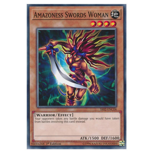 Yu-Gi-Oh! - Speed Duel Starter Decks - Duelists of Tomorrow - Amazoness Swords Woman (Common) SS02-ENC06