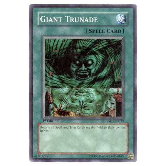 Yu-Gi-Oh! - Starter Deck - Jaden Yuki - Giant Trunade (Common) YSDJ-EN022