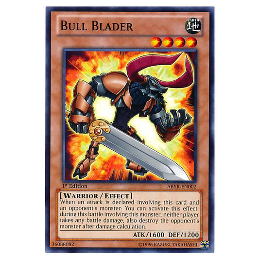 Yu-Gi-Oh! - Abyss Rising - Bull Blader (Common) ABYR-EN002