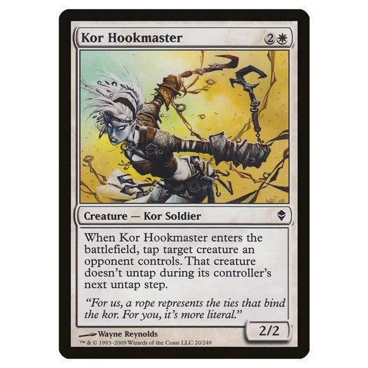 Magic The Gathering - Zendikar - Kor Hookmaster - 20/249
