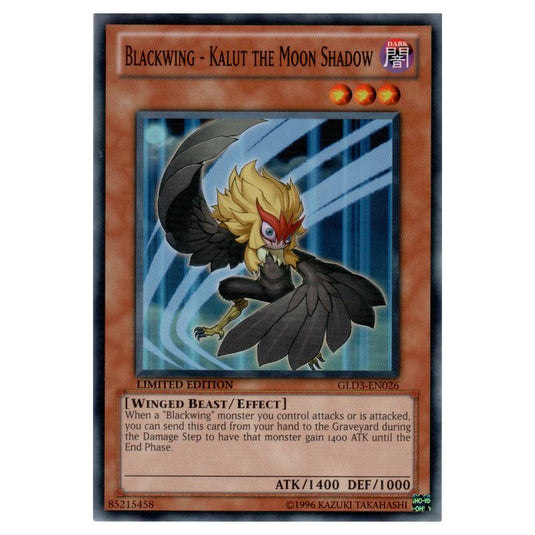 Yu-Gi-Oh! - Gold Series 3 - Blackwing - Kalut the Moon Shadow (Common) GLD3-EN026